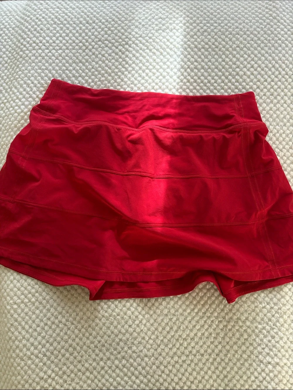 lululemon athletica Red Athletic Skort